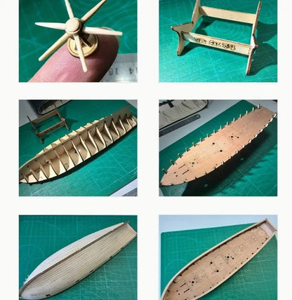 Fa Harko klasszikus nyugati hajómodell készlet – DIY modellező szett