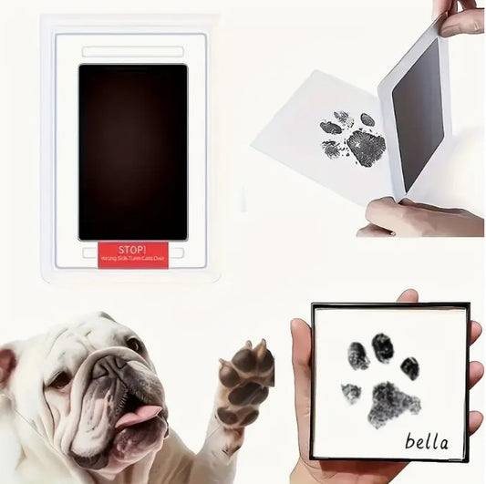 tintapárna kutyák és macskák mancsnyomához