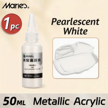 Marie's akrilfesték – 100 ml, vízálló, gazdag pigmenttartalmú, többféle felületre