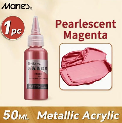 Marie's akrilfesték – 100 ml, vízálló, gazdag pigmenttartalmú, többféle felületre