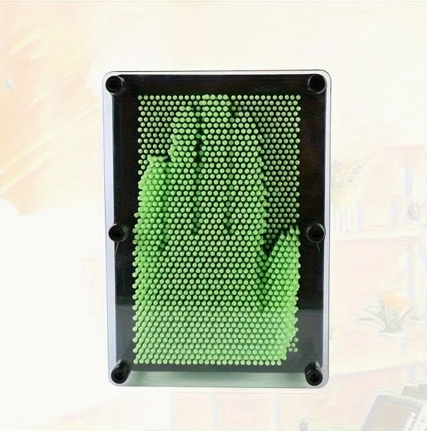 Szoba Dekor 3D Pin Art Tábla – DIY kéznyomat és lenyomat készítő tűkkel