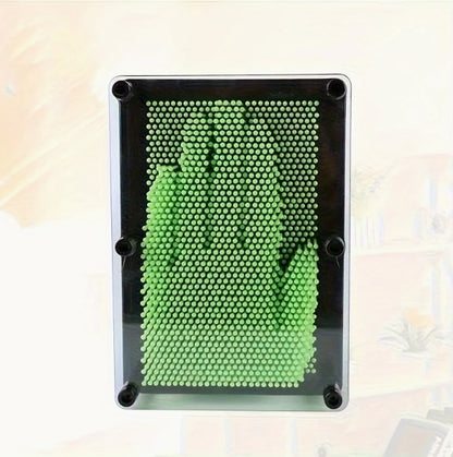 Szoba Dekor 3D Pin Art Tábla – DIY kéznyomat és lenyomat készítő tűkkel