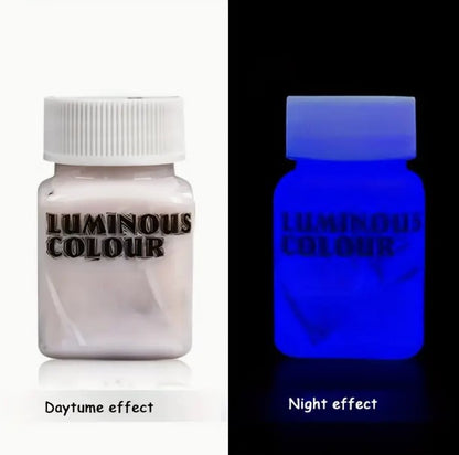 Szuperfényes Világító Akrilfesték – 58 ml – Epoxigyantához, Faiparhoz, DIY és Művészi Projektekhez