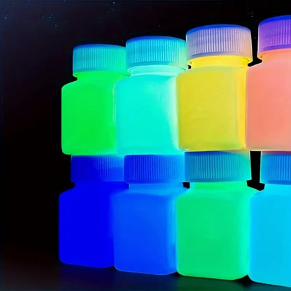 Szuperfényes Világító Akrilfesték – 58 ml – Epoxigyantához, Faiparhoz, DIY és Művészi Projektekhez