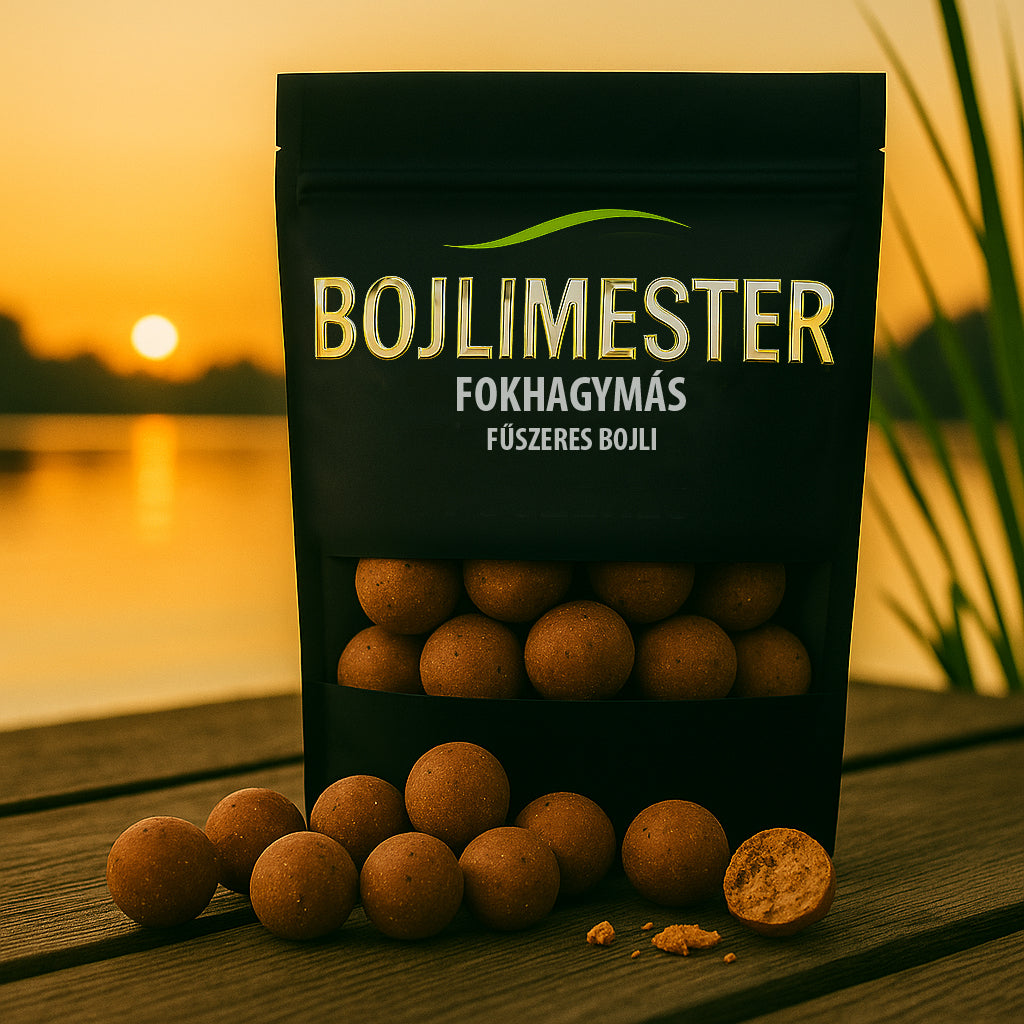 Fokhagymás fűszeres bojli 20 mm • 1 kg