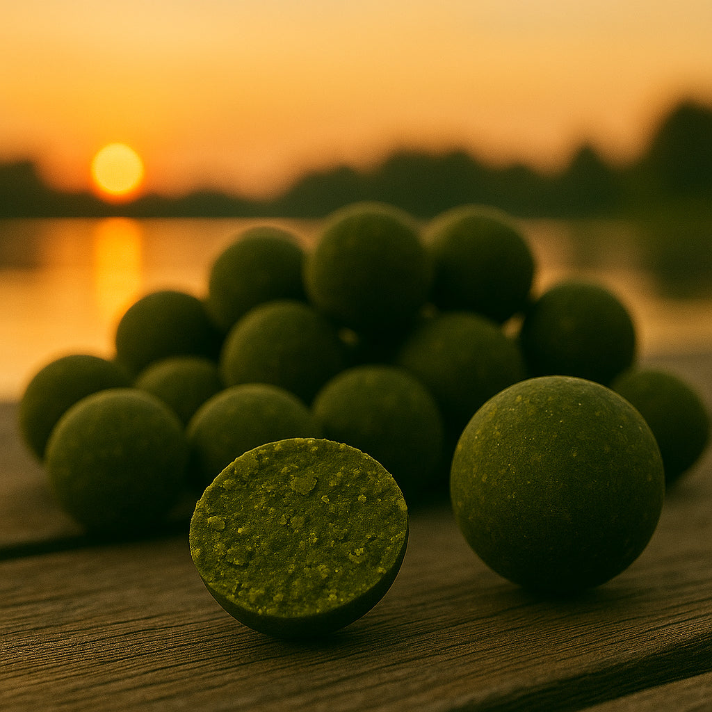 Green Machine fűszeres bojli 20 mm • 1 kg