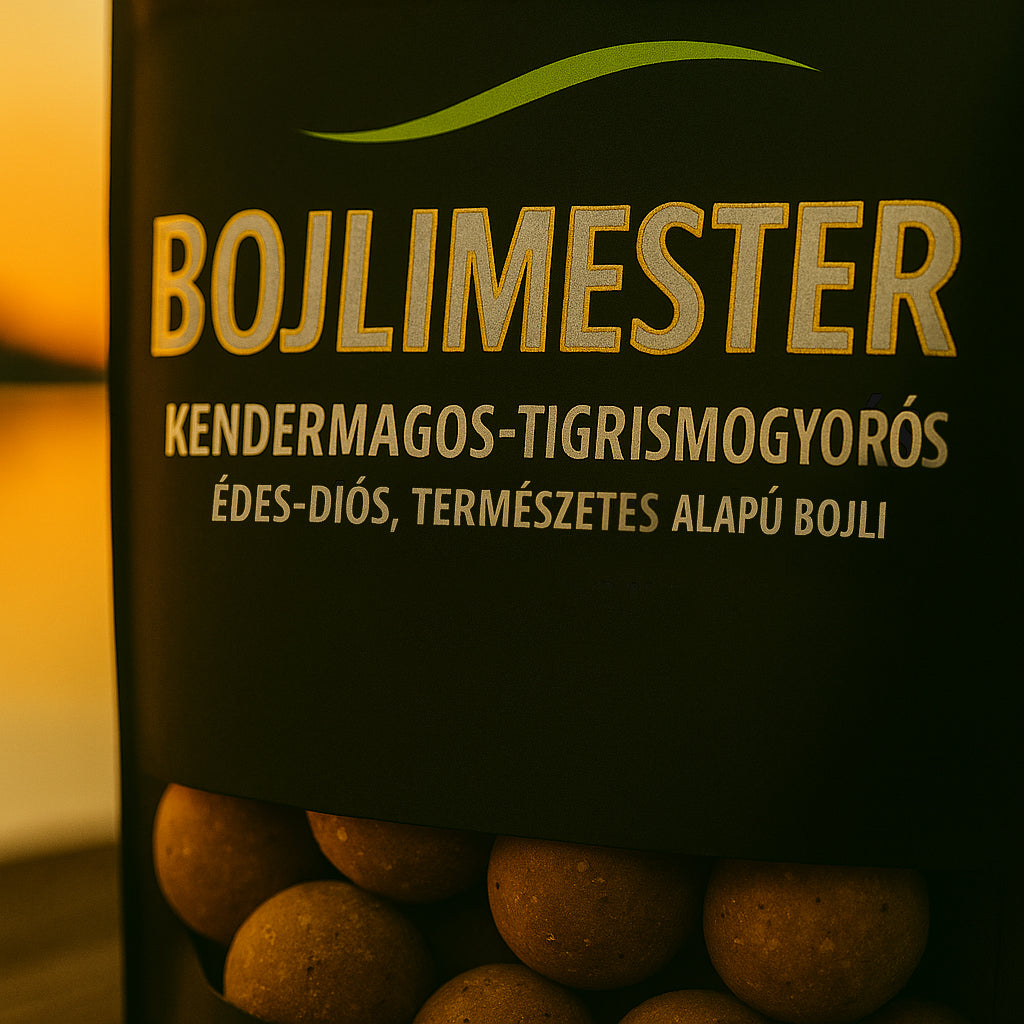 Kendermagos-Tigrismogyorós bojli 20 • 1 kg
