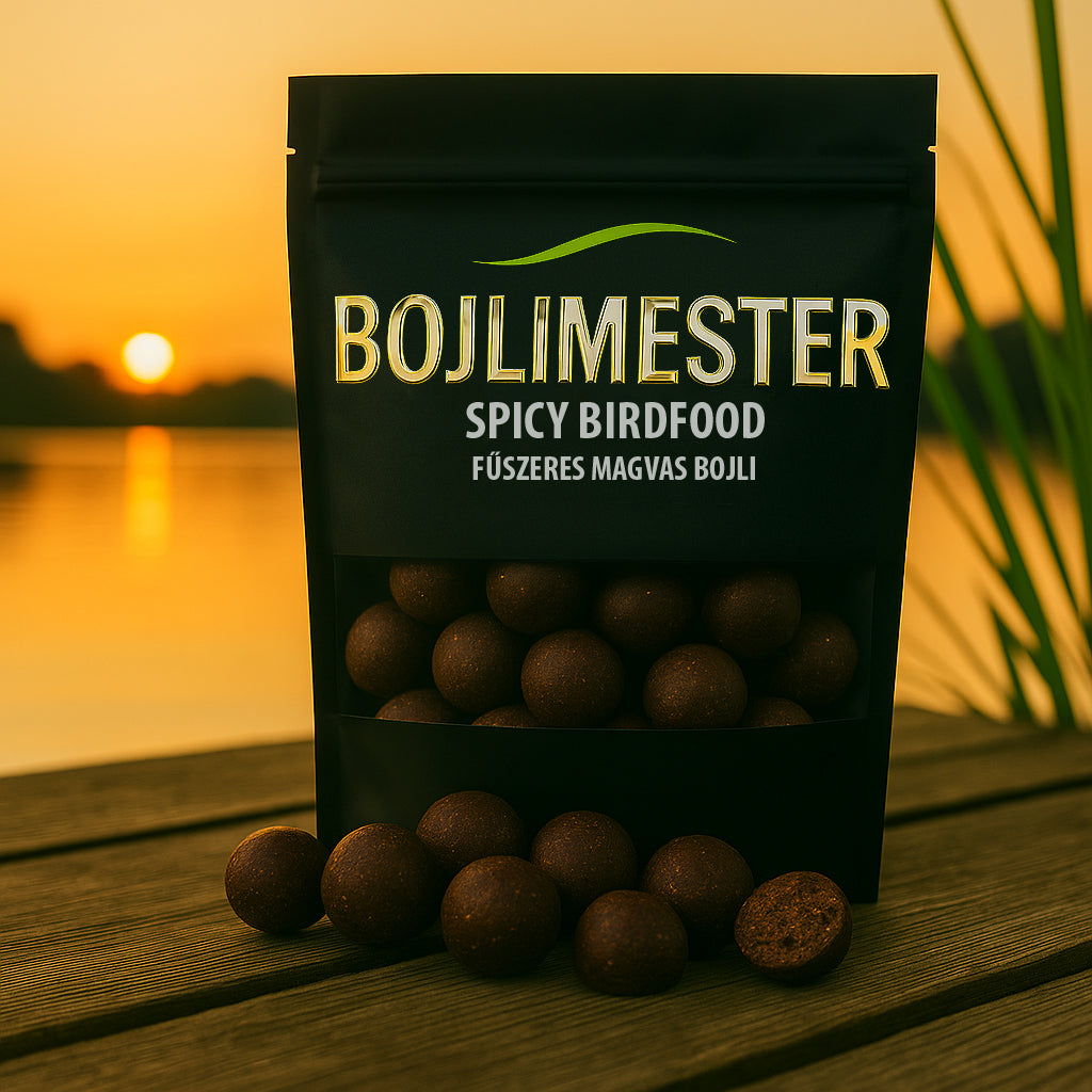 Spicy Birdfood fűszeres bojli 20 mm • 1 kg