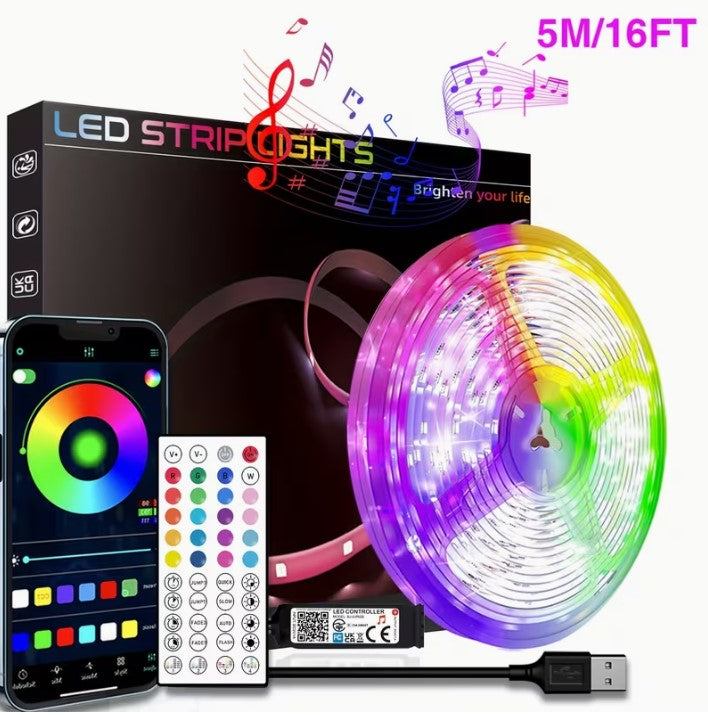 RGB LED szalag távirányítóval