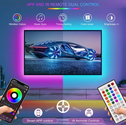 RGB LED Szalag (szoba dekor)