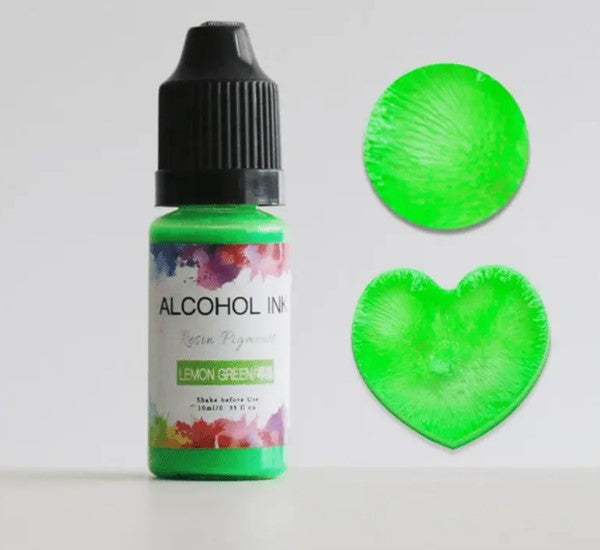 DIY UV epoxigyanta ékszerkészítő készlet – 10 ml műfesték alkoholgyanta pigment folyékony színező festék tinta diffúzió
